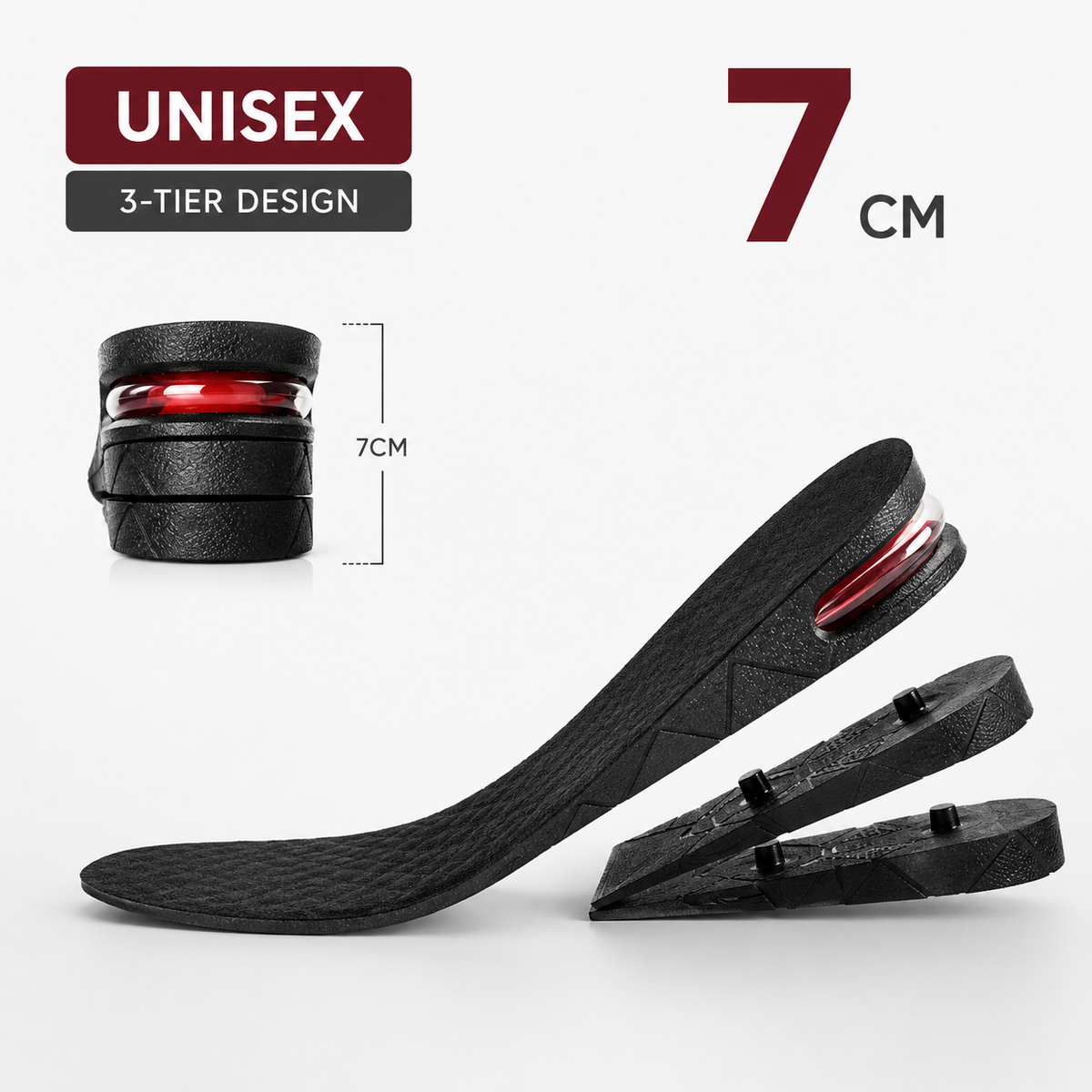 Height Increase Shoe Insoles