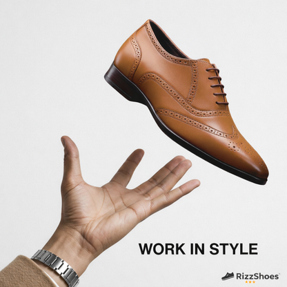 Rizzshoes-Formal Brown