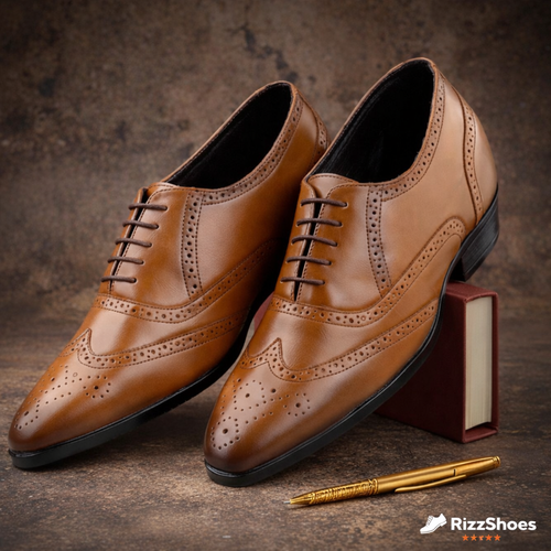 Rizzshoes-Formal Brown