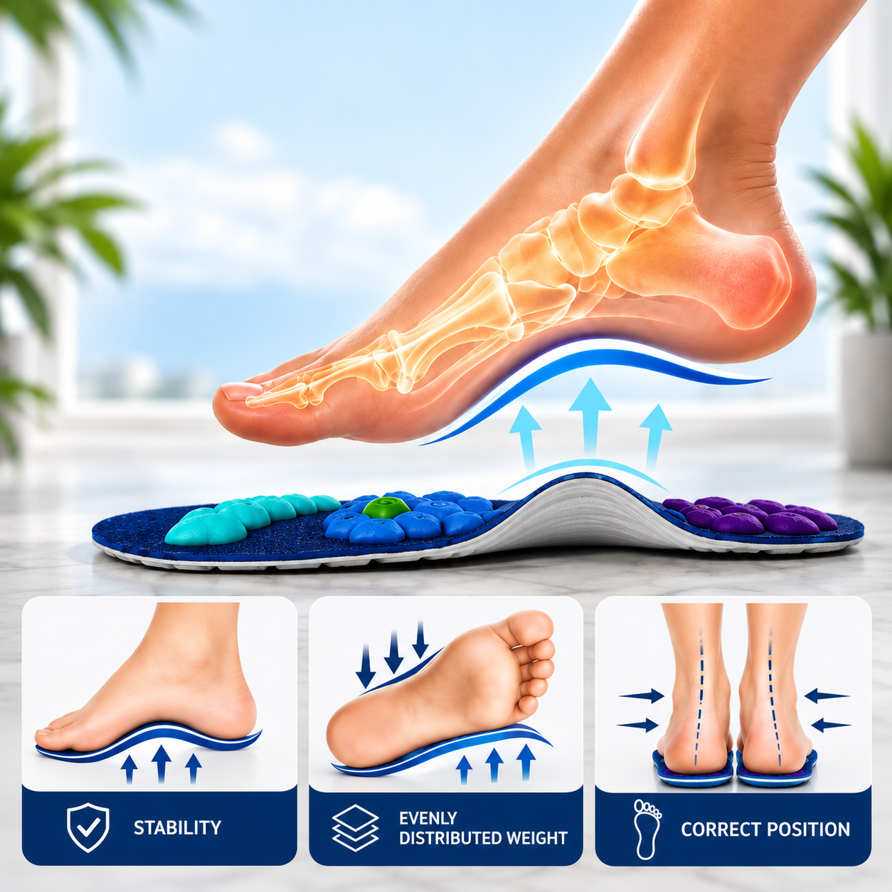 AltaFit supportive insoles