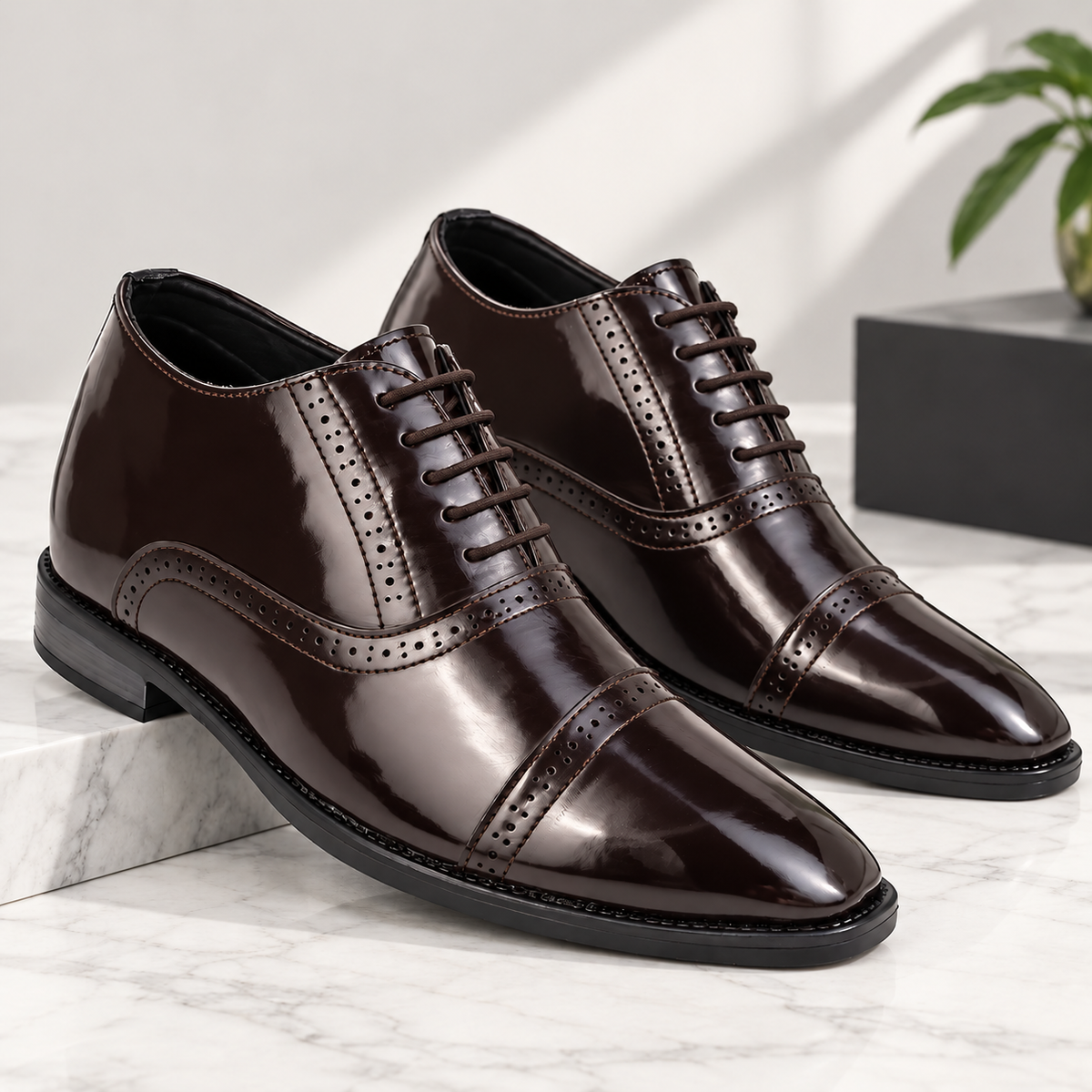 Elevator - Formal Brown Shoes