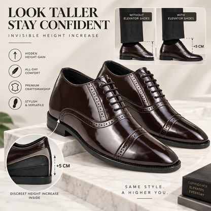 Elevator - Formal Brown Shoes