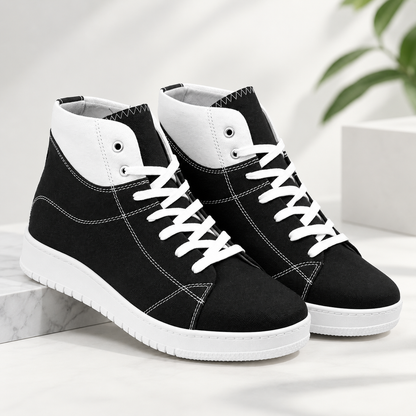 Modern Elevator Sneakers with 7.62 CM Hidden Lift