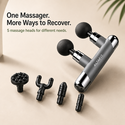 Double Head Pulse Massage Gun - INDIA's FIRST 🔥