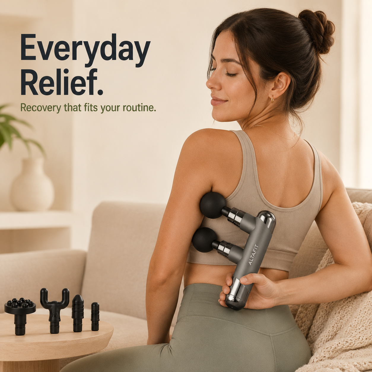 Double Head Pulse Massage Gun - INDIA's FIRST 🔥