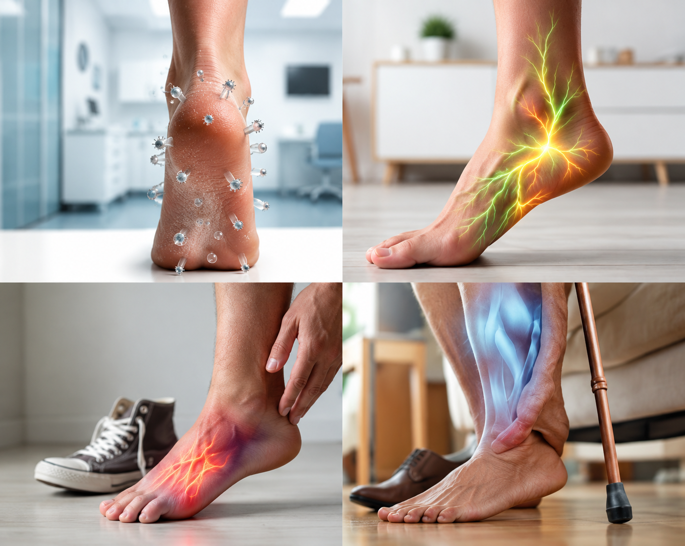 Common signs of foot discomfort