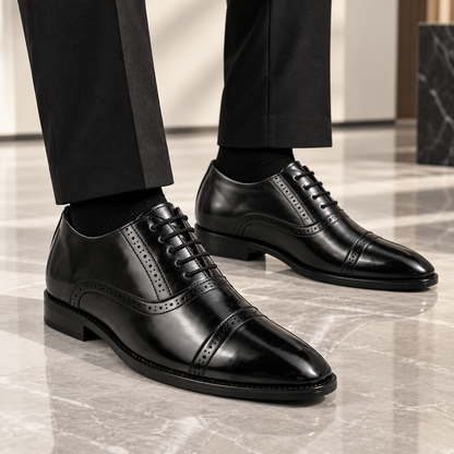 Elevator - Formal Black Shoes